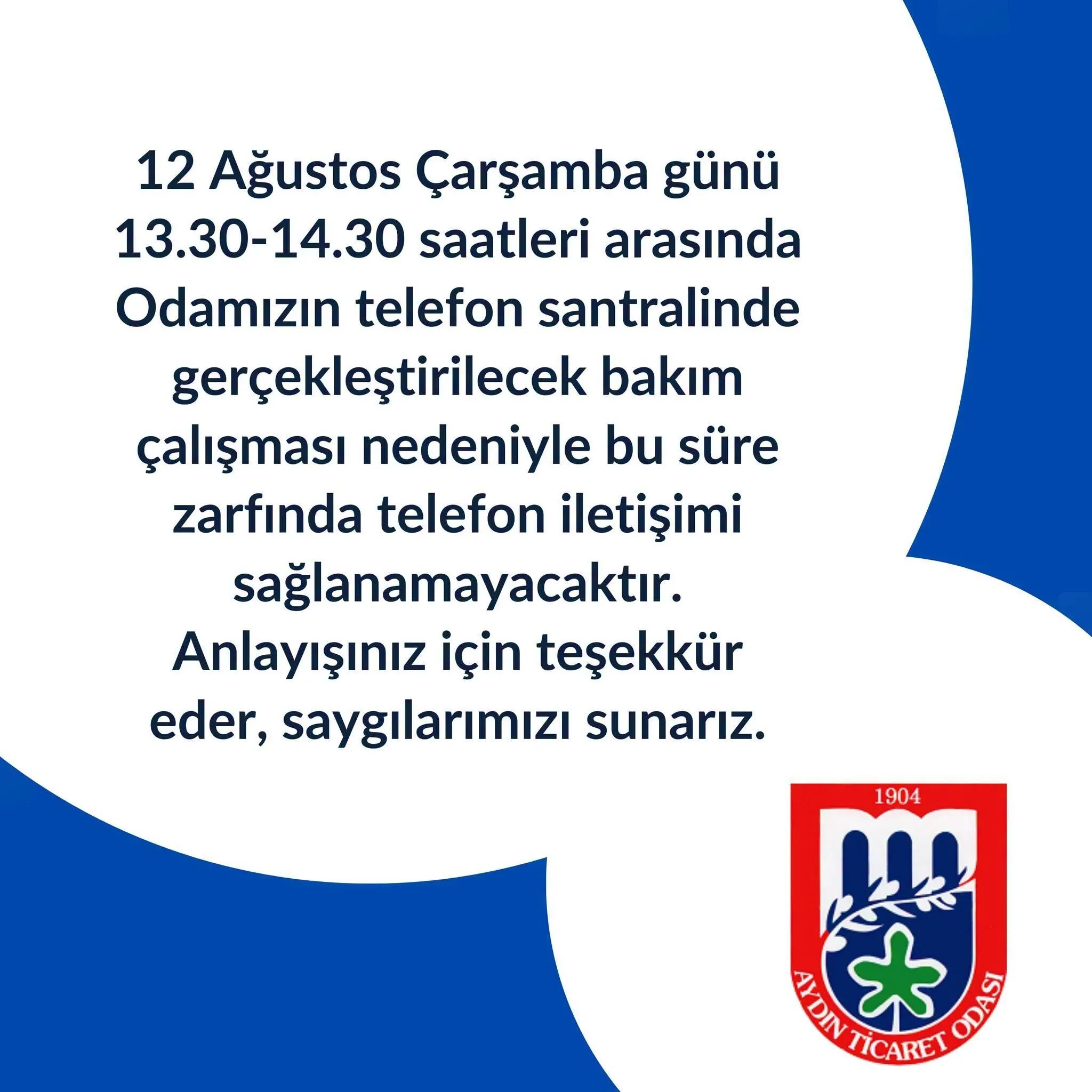 Aydin Ticaret Odasi Uyardi Telefonlar Bir Saat Susacak 685247 4Bd36C