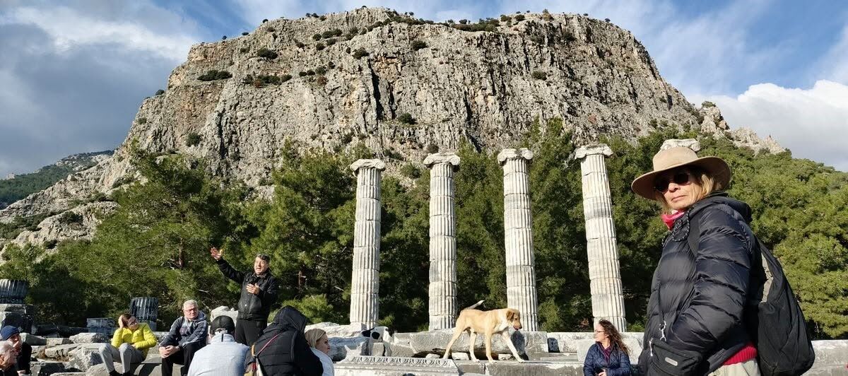 Doğaseverler Priene Antik Kenti'ne dikkat çekti