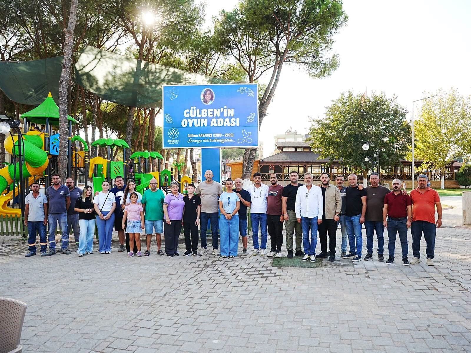 Gülben'in hatırası çocuk parkında yaşayacak