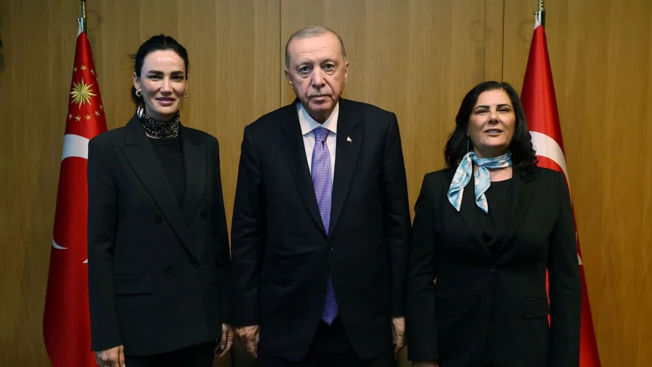 Sarıbaş ve Çerçioğlu, Erdoğan’la görüştü