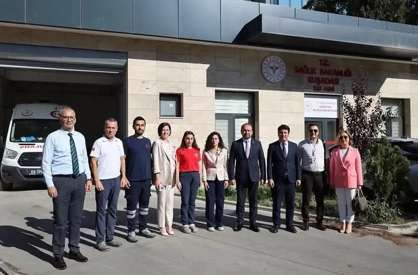 İl Sağlık Müdürü Dr. Şenkul'dan Kuşadası ziyareti