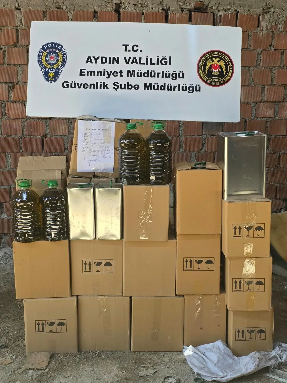 Aydinda Sahtecilik Operasyonu 2 Milyon Lira Degerinde Tagsis Yag Ele Gecirildi 2