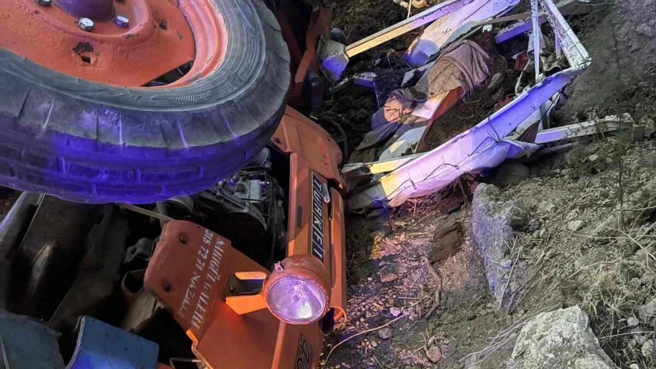 Bozdoganda Traktor Kazasi 1 Kisi Yaralandi 1