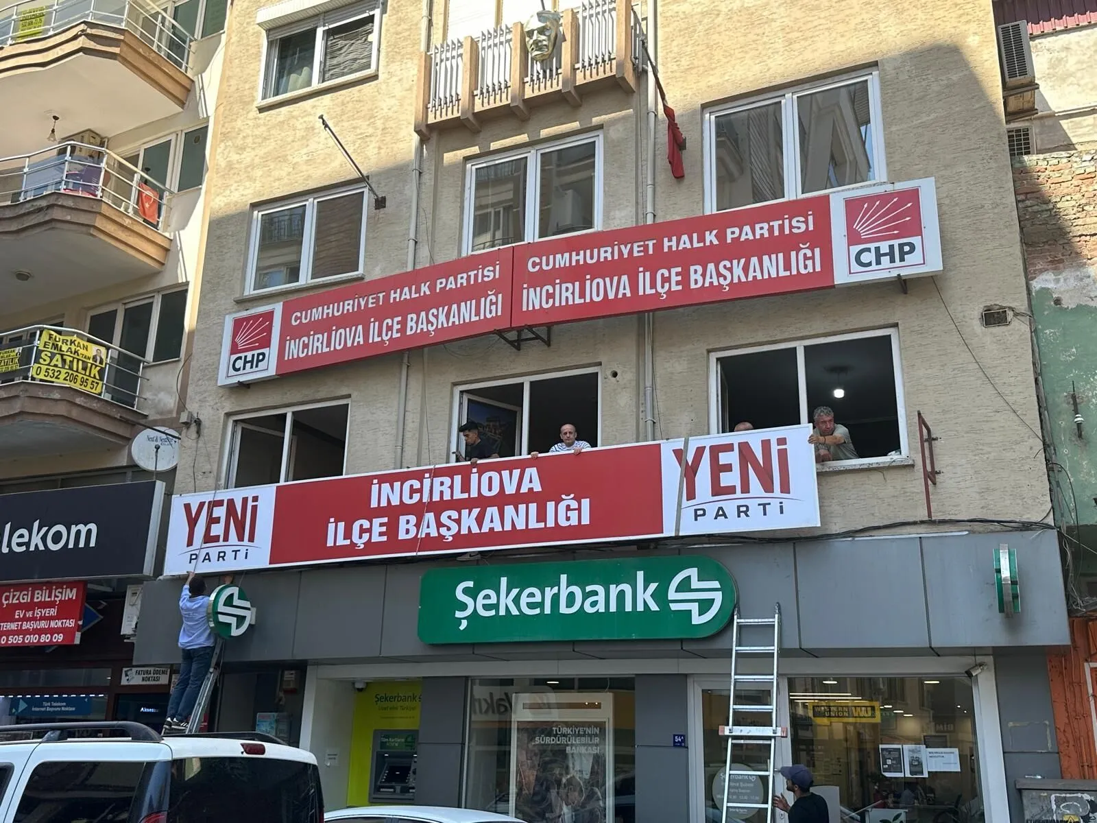 CHP ve YENİ Parti komşu oldu