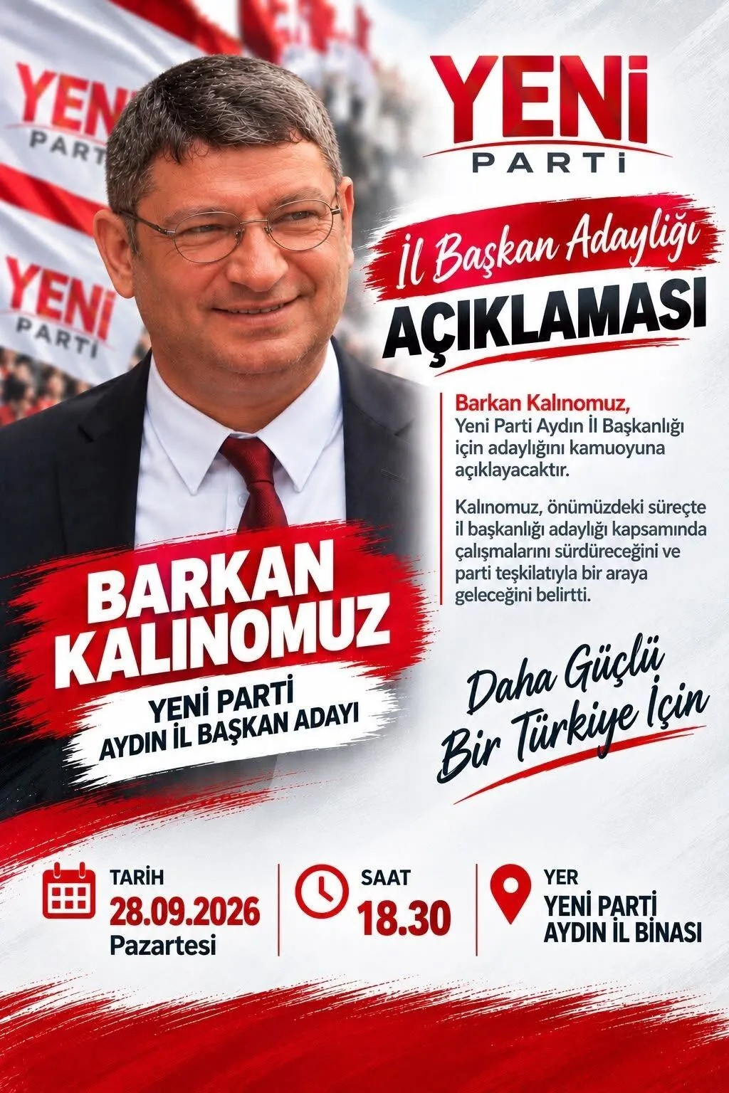 Kalinomuz Yeni Parti Aydin Il Baskanligina Talip Oldu 694770 8Ef045