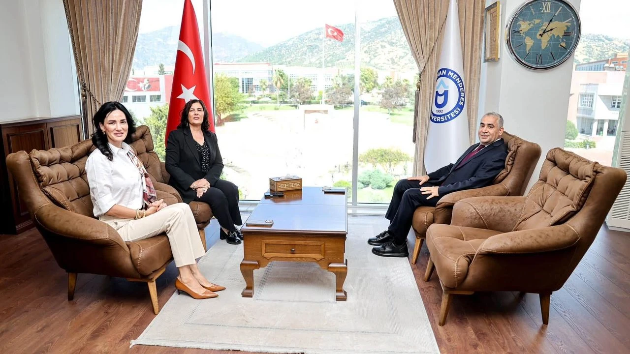 Sarıbaş ve Çerçioğlu’ndan ADÜ’ye ortak ziyaret