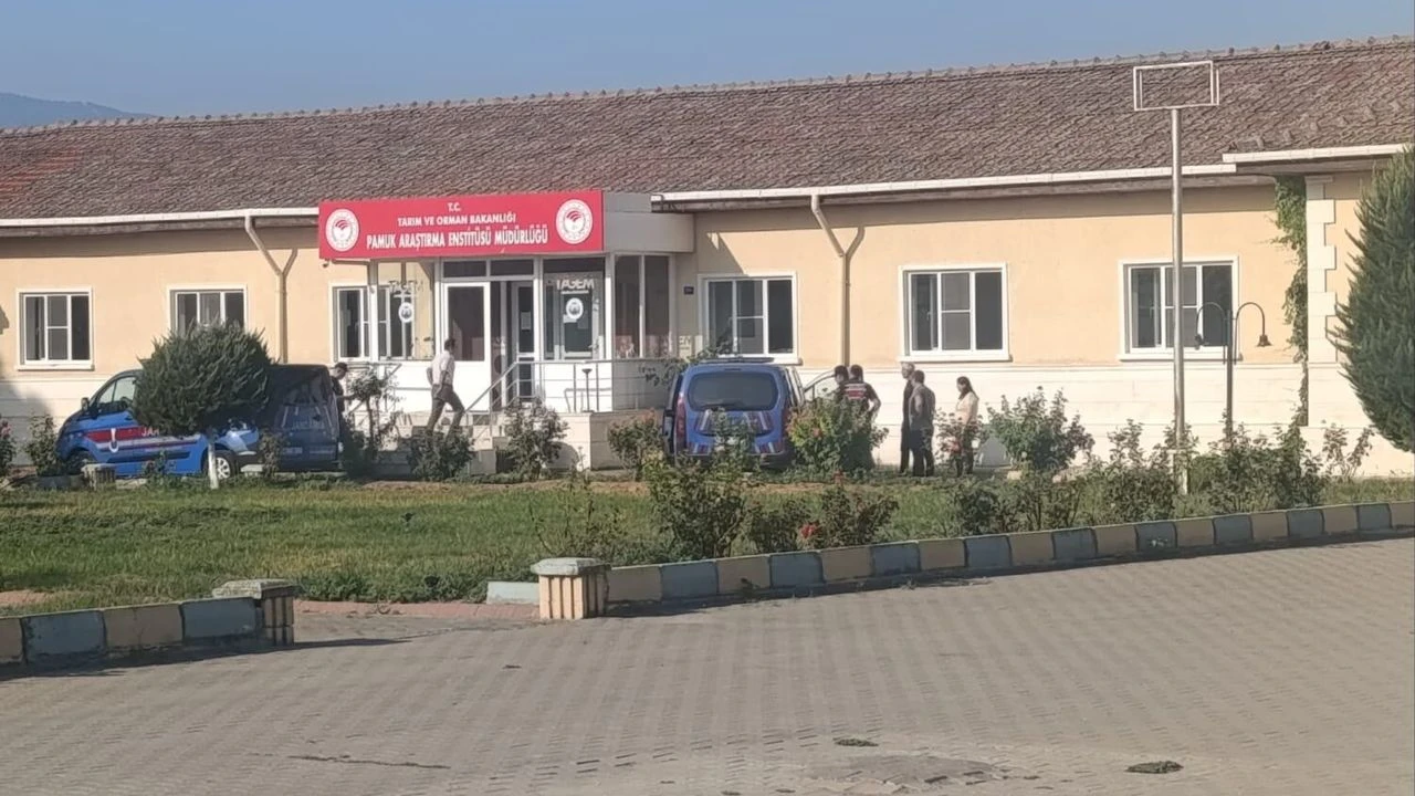 Nazilli’de Pamuk Araştırma Enstitüsü’ne operasyon