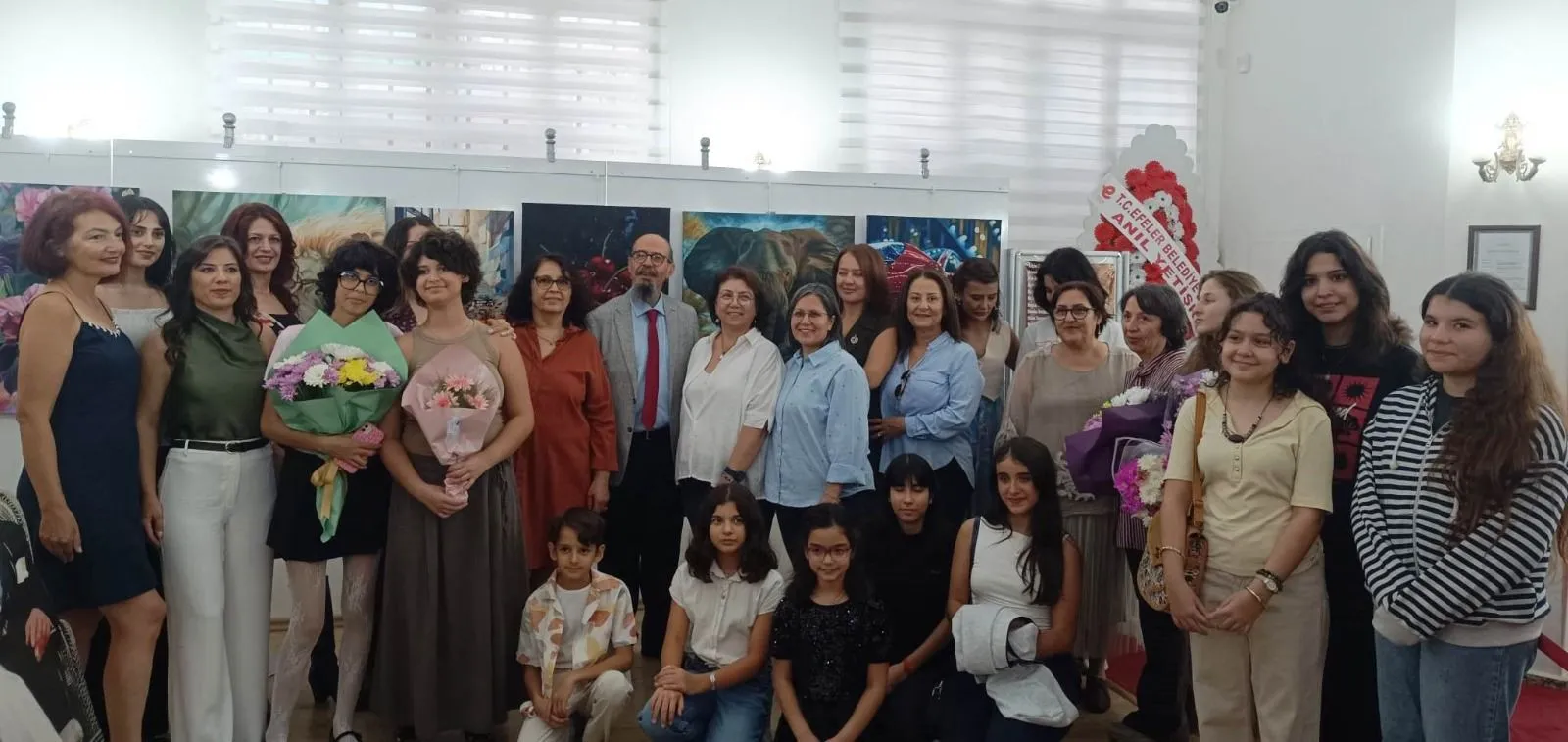 Aydinda 7Den 70E Sanatseverlerin Eserleri Gorucuye Cikti Resim Tutkusunu Tuvale Yansittilar 6