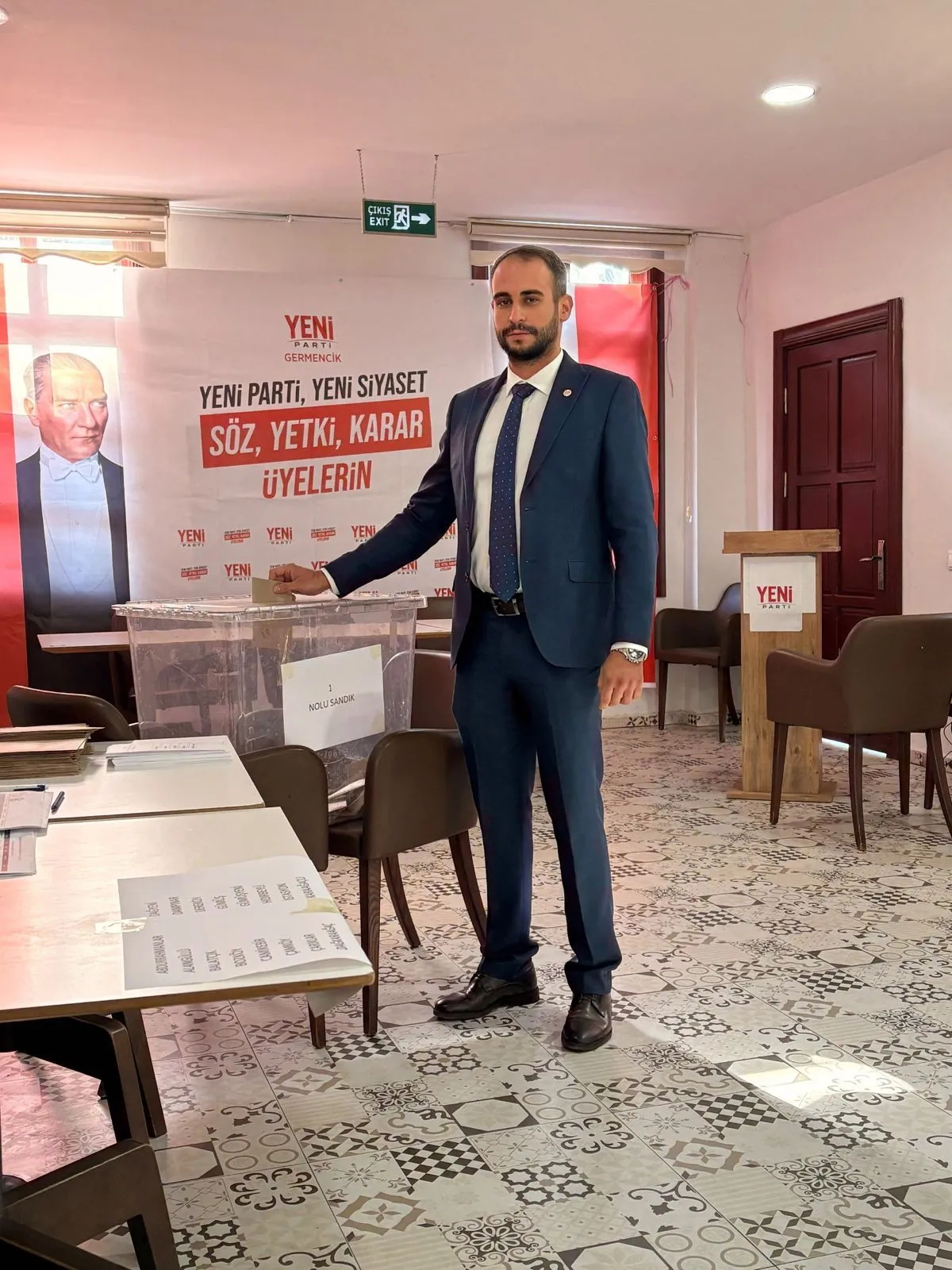 Germencikte Yeni Partinin On Seciminde Yogun Katilim 2