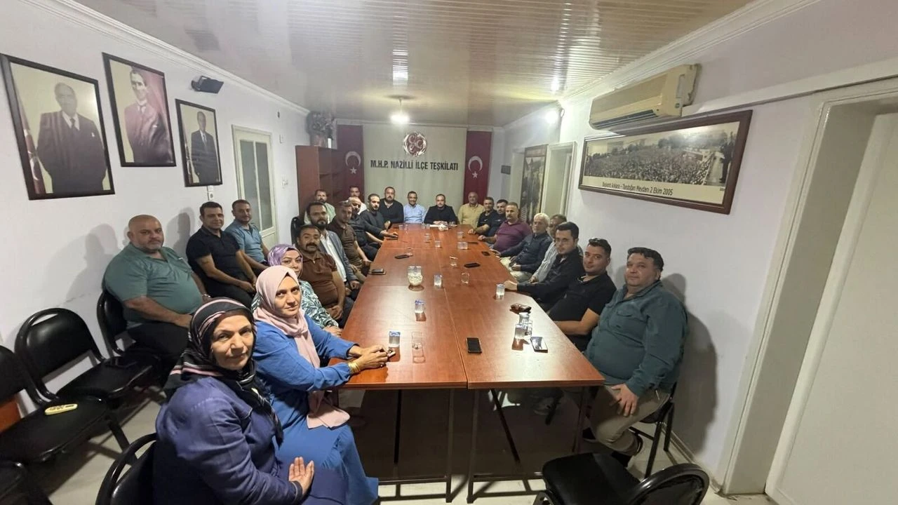 Mhp Nazilli Ilce Baskanliginda Gorev Dagilimi Tamamlandi 1