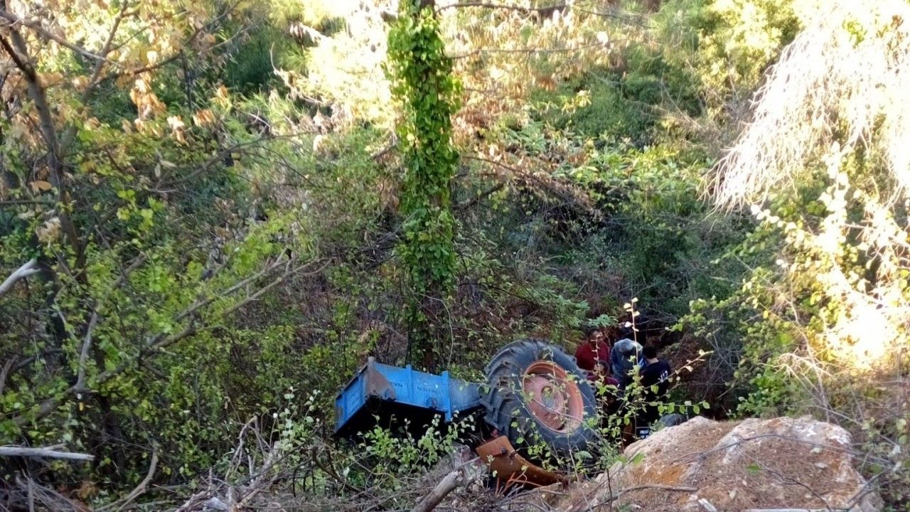 Traktör kazası: 1 ölü