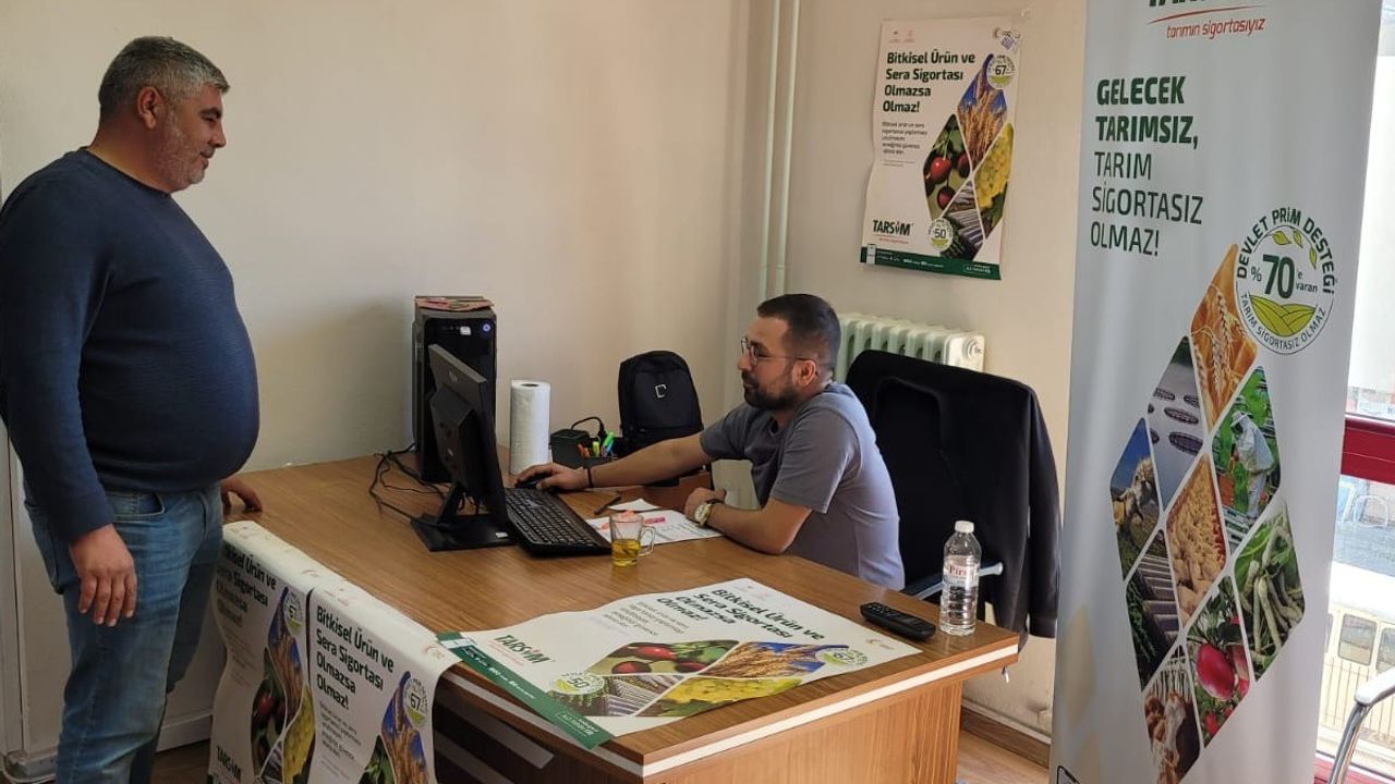 Buharkent’te üreticiler tarım sigortası bilgilendirmesi