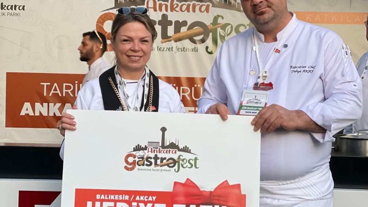 Gastronomi Festivali’nde büyük başarı