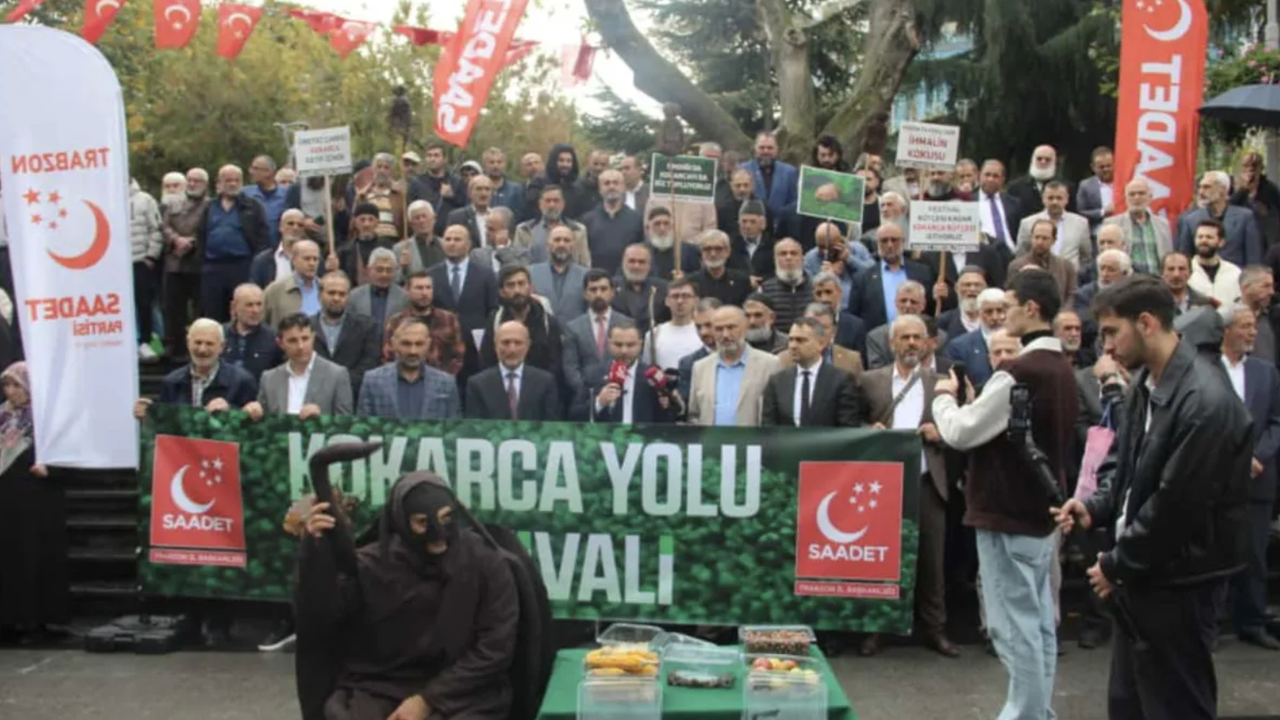 Saadet Partisi'nden 'Kokarca Yolu Festivali'