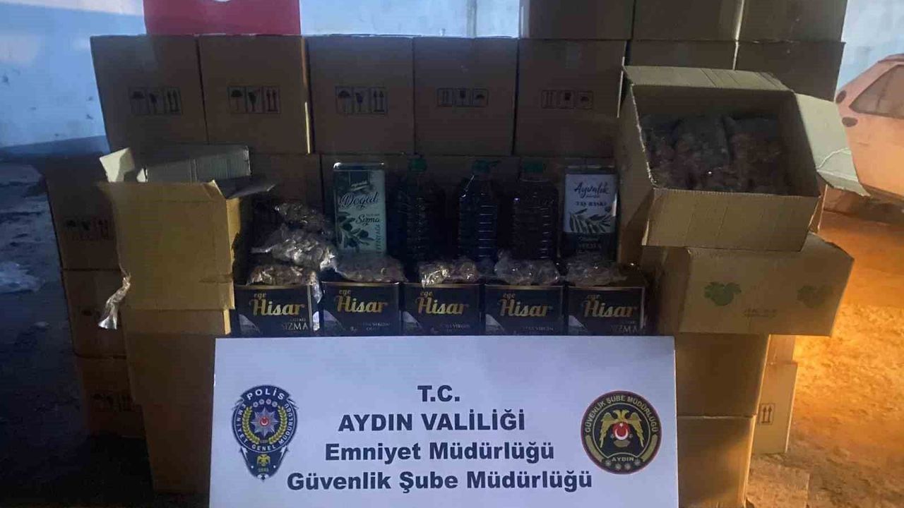 Durdurulan araçtan sahte zeytinyağı çıktı