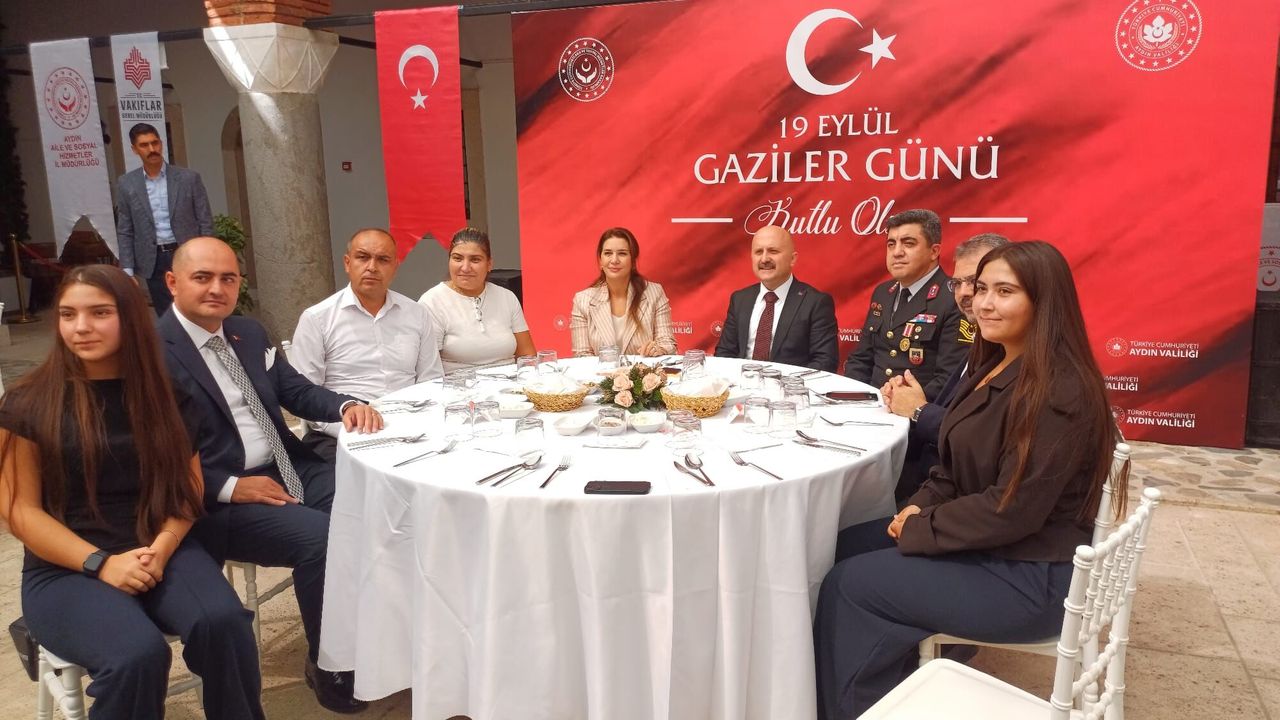 Aydın'da Gaziler Günü yemeği düzenlendi