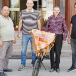 Germencik’te bisikletle gelen mutluluk