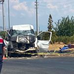 Buharkent'te korkutan kaza!