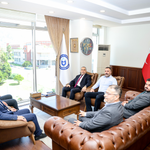 MHP Teşkilatı'ndan Rektör Kent'e Ziyaret
