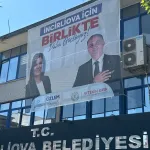İncirliova’da dikkat çeken pankart: “Birlikte daha güçlüyüz”