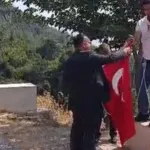 MHP Efeler, yıpranan bayrağa duyarsız kalmadı