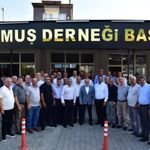 Vali Varol'dan Muş Derneği'ne iadei ziyaret