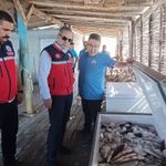 Karina Dalyanı’nda su ürünleri denetlendi
