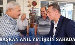 BAŞKAN ANIL YETİŞKİN SAHADA
