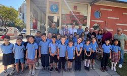 İlkokul öğrencileri gazileri yalnız bırakmadı