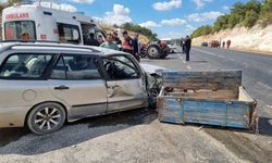 Trafik kazası: 2 yaralı
