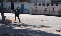 Okulu yakamaya çalıştılar
