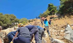 Söke’de Uçurumdan Düşen Kişi Kurtarıldı