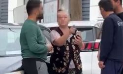 Park yeri kavgası kameraya yansıdı