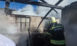 Müstakil evde yangın