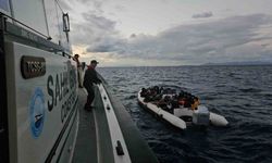 Aydın’da 23 düzensiz göçmen kurtarıldı
