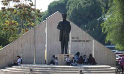 Aydın’da ilginç manzara