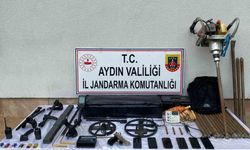 Aydın’da kaçak kazı yapanlara operasyon