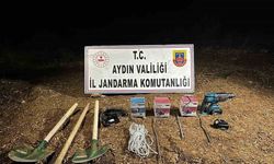 Didim’de kaçak kazı operasyonu