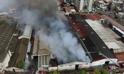 Depo yangını kontrol altında