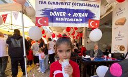 29 Ekim’de çocuklara ücretsiz döner ikramı