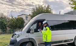 Jandarma ekiplerinden öğrencilere denetim