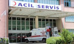 Kontrolden çıkan otomobil sulama kanalına çarptı