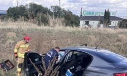 Otomobil tıra arkadan çarptı:1 yaralı