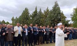 Duanın ardından yağan yağmur