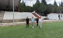 Kuyucak İlçe Stadyumu yenileniyor
