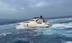 Lüks motoryat ile kaçarken yakalandılar