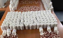 Manisa’da 17 bin sentetik ecza ele geçirildi
