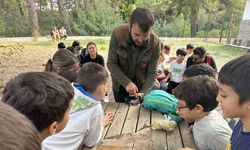 Öğrenciler yaban hayatını yakından tanıdı