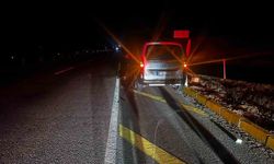 Tırla hafif ticari aracın çarpıştı