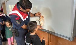 Jandarmadan Miniklere Doğa ve Hayvan Sevgisi Eğitimi